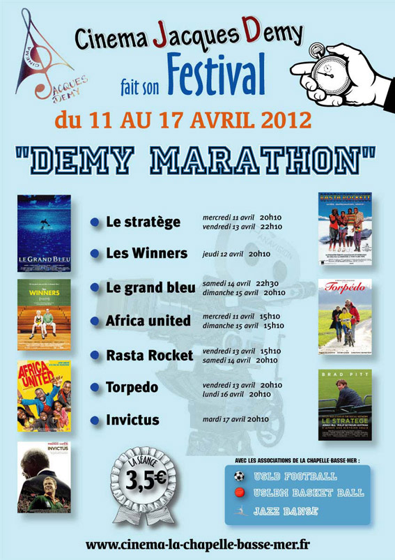 Festival 'Demy Marathon', thème sur le sport